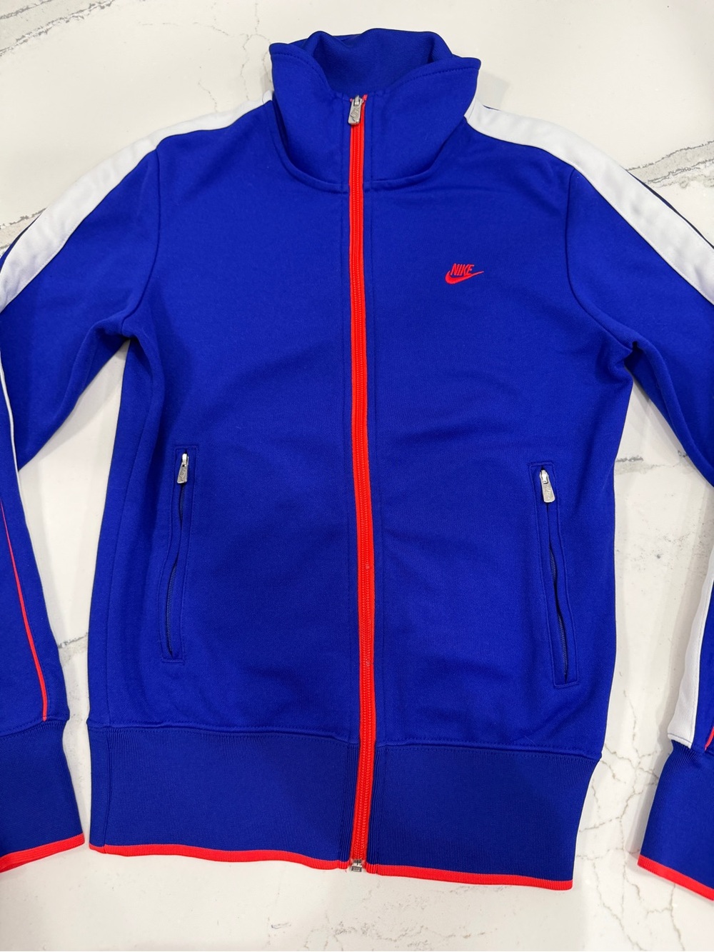 Nike N98 National 98 Track Jacket Blue Red White Women’s S Retro 2011